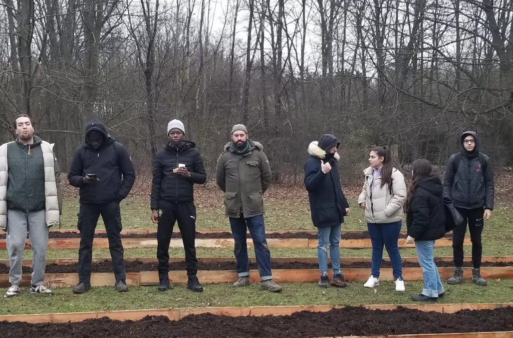 3ième chantier du jardin pédagogique